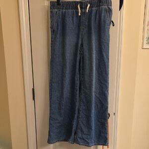 Old Navy Baggy High-Rise Jeans in Medium Blue Kids XXL